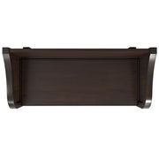 Connaught - Entryway Storage Bench With Shelf - Chestnut - R&R Furniture Gallery (Fountain Valley, CA)