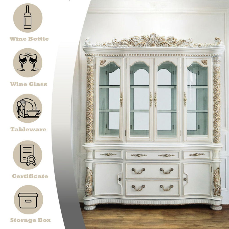 Vendome - Hutch & Buffet - R&R Furniture Gallery (Fountain Valley, CA)