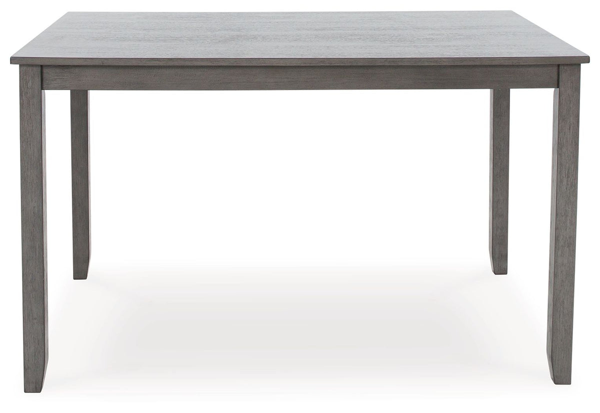 Caitbrook - Rect Drm Counter Table Set (Set of 7) - Gray - R&R Furniture Gallery (Fountain Valley, CA)