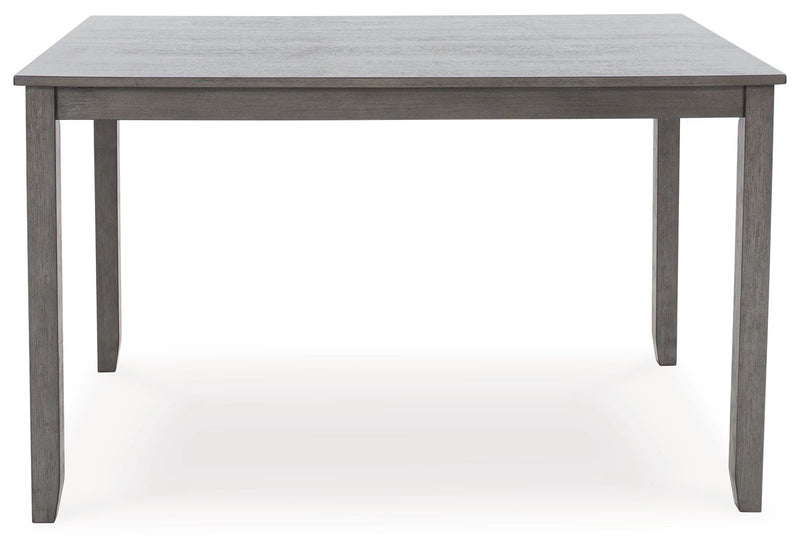 Caitbrook - Rect Drm Counter Table Set (Set of 7) - Gray - R&R Furniture Gallery (Fountain Valley, CA)