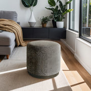 Oval Accent Ottoman - Brown - R&R Furniture Gallery (Fountain Valley, CA)