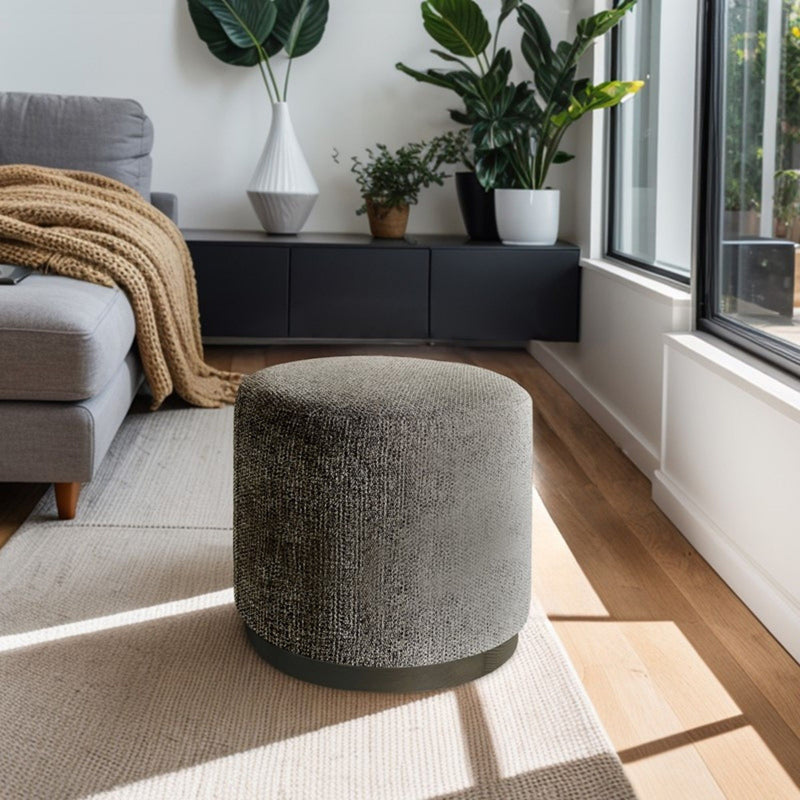 Oval Accent Ottoman - Brown - R&R Furniture Gallery (Fountain Valley, CA)