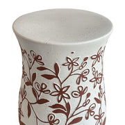Ceramic Indoor / Outdoor Table - Carved Terracotta - R&R Furniture Gallery (Fountain Valley, CA)