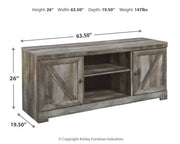 Wynnlow - TV Stand With Fireplace Option - R&R Furniture Gallery (Fountain Valley, CA)