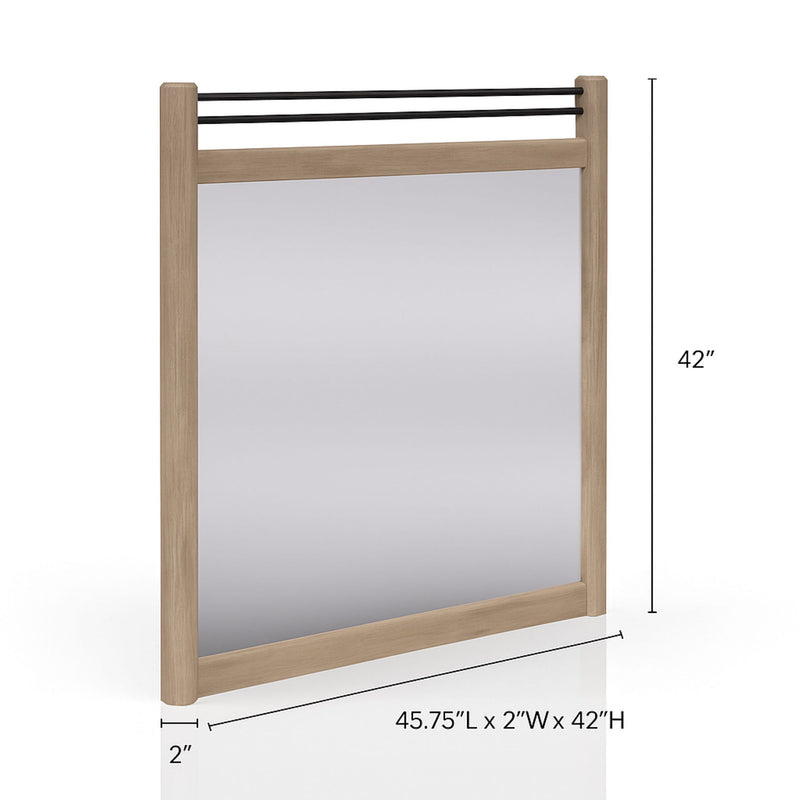 Poster Mirror - Sand - R&R Furniture Gallery (Fountain Valley, CA)