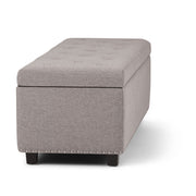 Hamilton - Upholstered Storage Ottoman - R&R Furniture Gallery (Fountain Valley, CA)