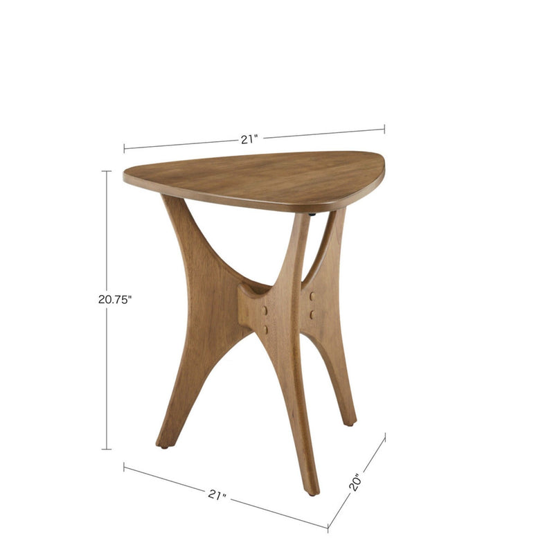 Triangle Table With Unique Design - R&R Furniture Gallery (Fountain Valley, CA)