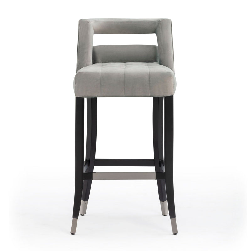 Hart - Velvet Stool - R&R Furniture Gallery (Fountain Valley, CA)
