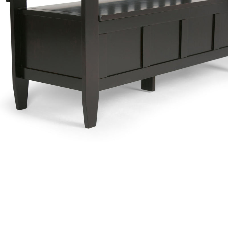 Brooklyn - Handcrafted Entryway Storage Bench - R&R Furniture Gallery (Fountain Valley, CA)