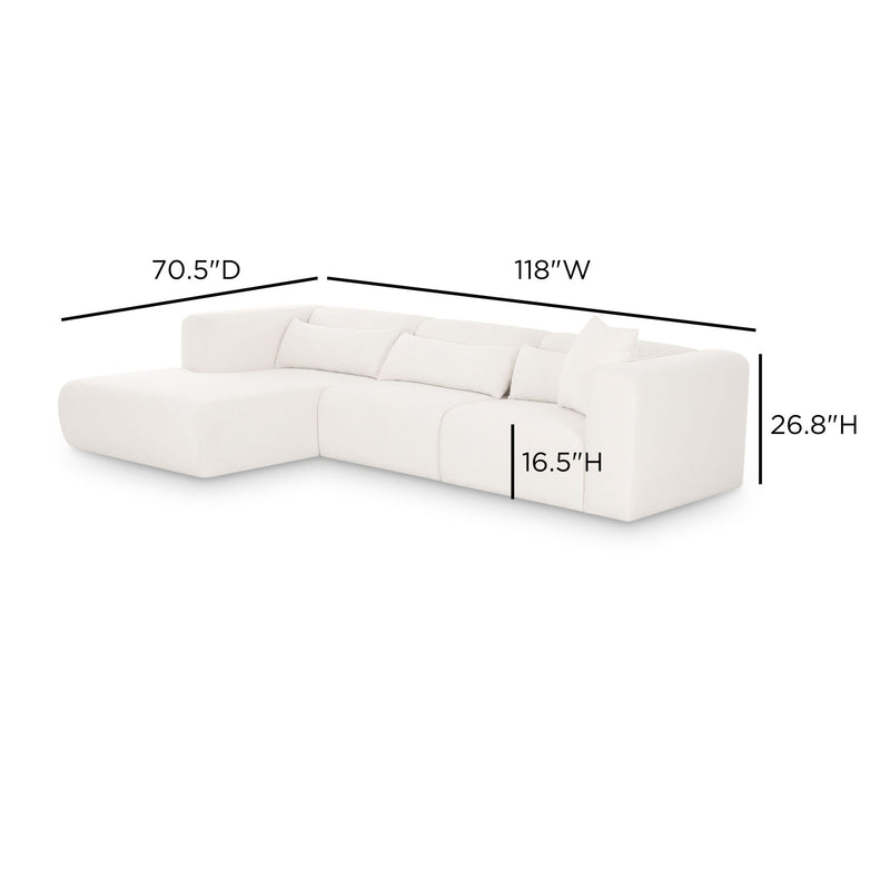 Tarra - Chenille Modular Sectional - R&R Furniture Gallery (Fountain Valley, CA)