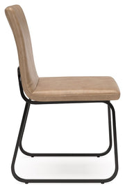 Pharwynn - Dining Upholstered Side Chair (Set of 4) - Toast - R&R Furniture Gallery (Fountain Valley, CA)