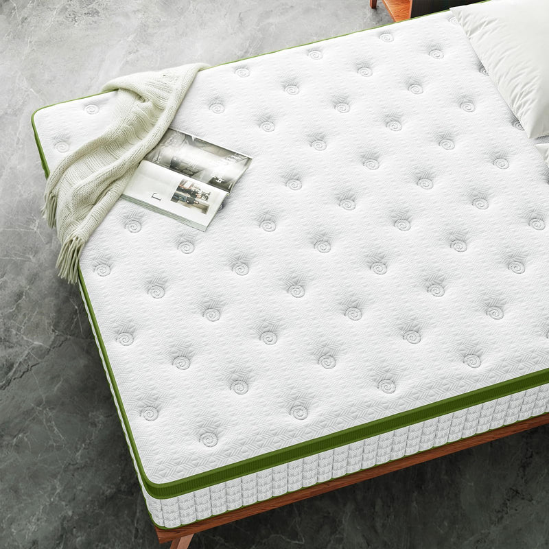 14" Hybrid Mattress With Gel Memory Foam And Pocket Springs - R&R Furniture Gallery (Fountain Valley, CA)