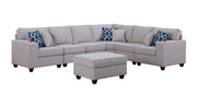 Cooper - Sectional Sofa With Ottomans And Cupholder - R&R Furniture Gallery (Fountain Valley, CA)