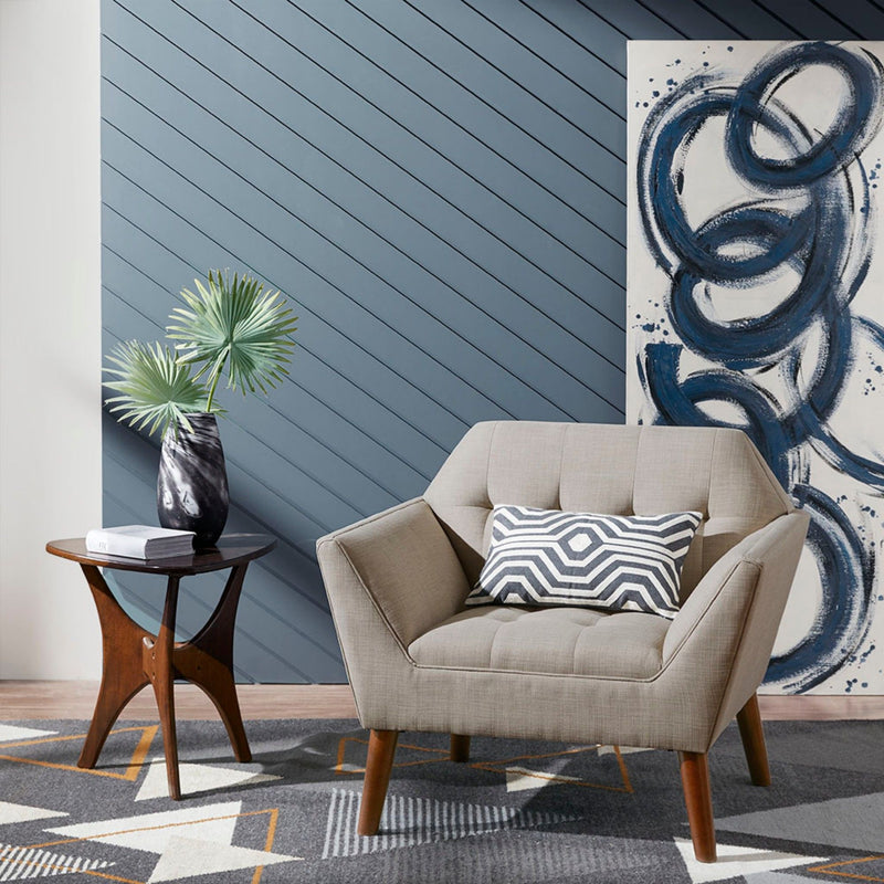 Modern Lounge Chair With Button Tufting - R&R Furniture Gallery (Fountain Valley, CA)