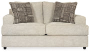Soletren - Stationary Loveseat - R&R Furniture Gallery (Fountain Valley, CA)