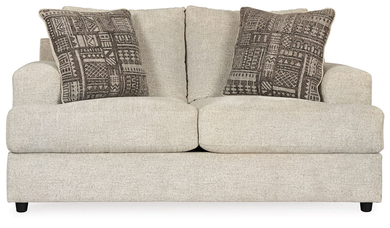 Soletren - Stationary Loveseat - R&R Furniture Gallery (Fountain Valley, CA)