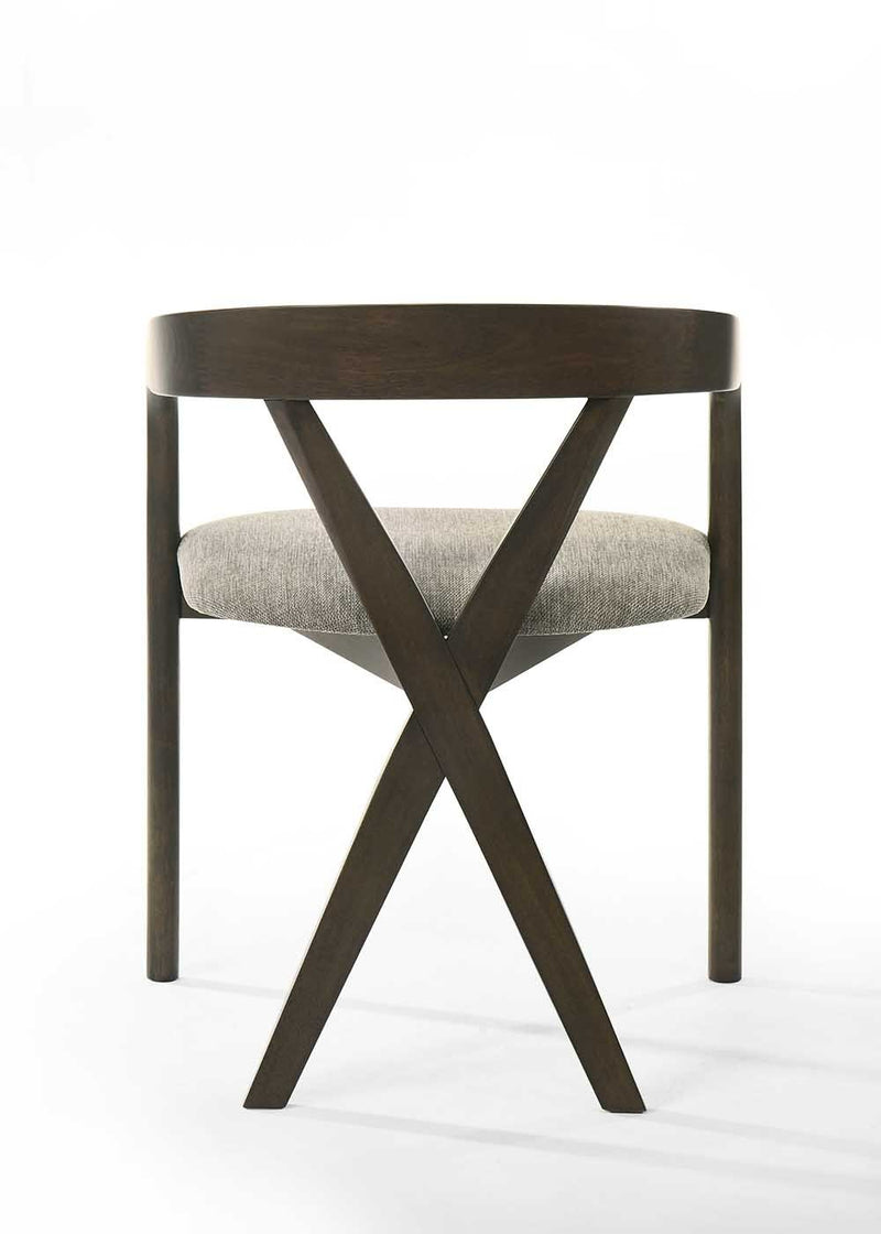 Weiss - Mid-Century Modern Wenge Round Dining Set — view 4