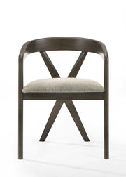 Weiss - Mid-Century Modern Wenge Round Dining Set — view 3