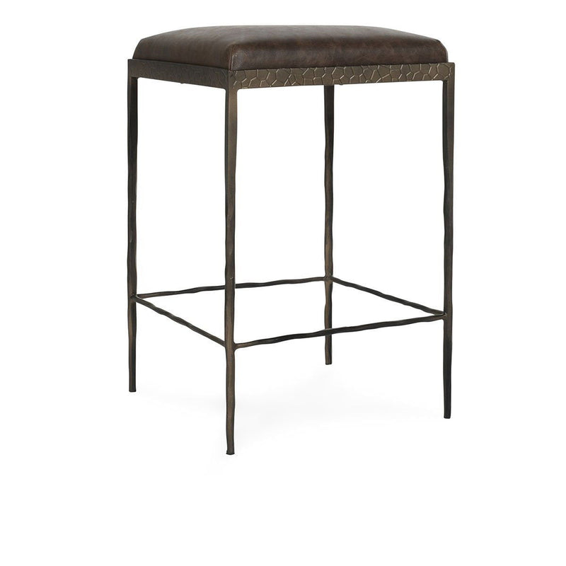 Bose - 26" Leather Counter Stool - R&R Furniture Gallery (Fountain Valley, CA)