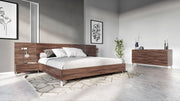 Brooklyn - Italian Modern Walnut 4-Piece Bedroom Set — view 5