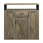 Abiram - Server - Rustic Oak - R&R Furniture Gallery (Fountain Valley, CA)