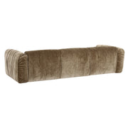 Siegal - Modern Olive Green Fabric Sofa — view 2