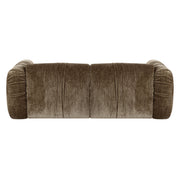 Siegal - Modern Olive Green Fabric Loveseat Sofa — view 3