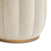 Camellia Field - Round Bench - Beige - R&R Furniture Gallery (Fountain Valley, CA)