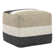 Clay - Square Pouf, Upholstered - R&R Furniture Gallery (Fountain Valley, CA)