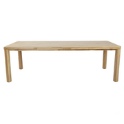 Evora - Outdoor Eucalyptus Rectangular Dining Table — view 2