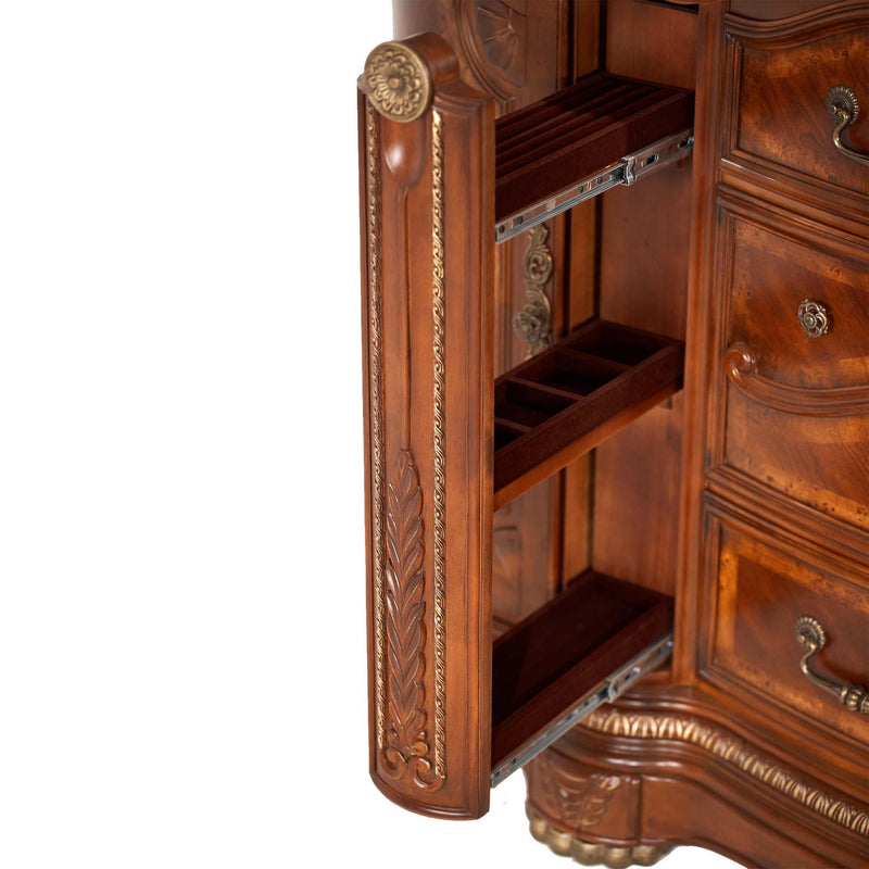 Cortina - Dresser - Honey Walnut - R&R Furniture Gallery (Fountain Valley, CA)