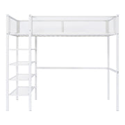 Loft Bed With 4 Tier Shelves And Storage - R&R Furniture Gallery (Fountain Valley, CA)