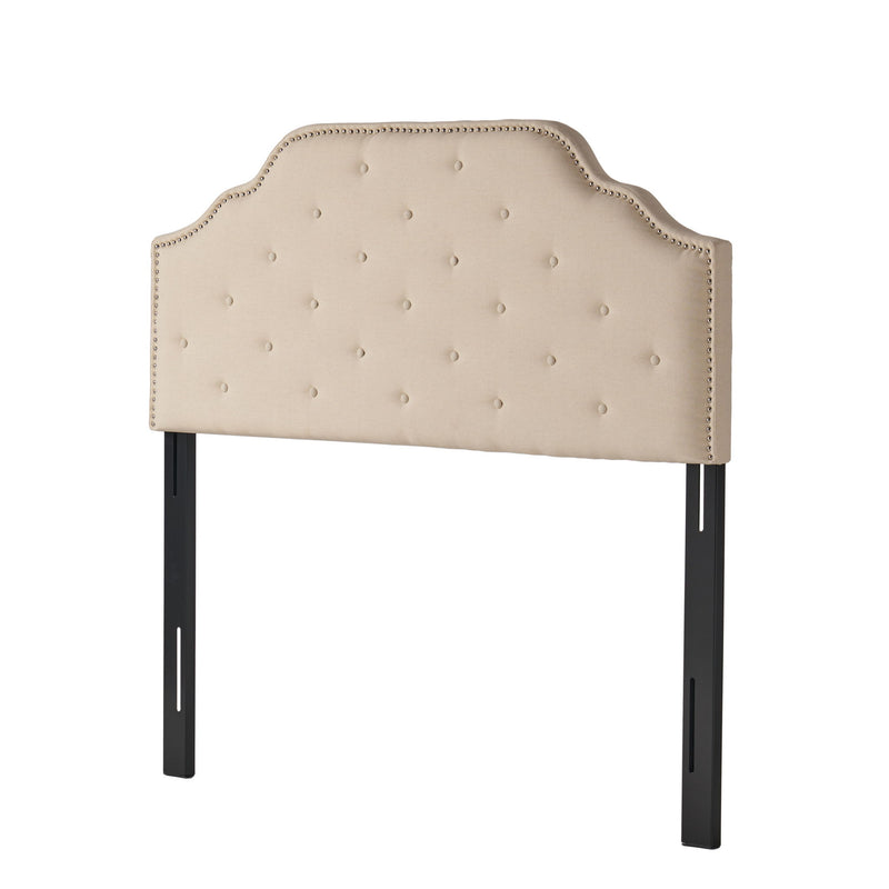 Luella - Button Tufted Upholstered Headboard - R&R Furniture Gallery (Fountain Valley, CA)