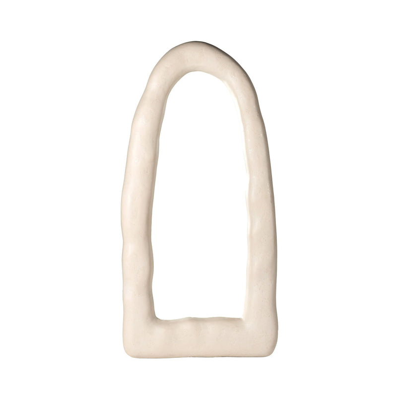 Kaia - Small Floor Mirror - Cream - R&R Furniture Gallery (Fountain Valley, CA)