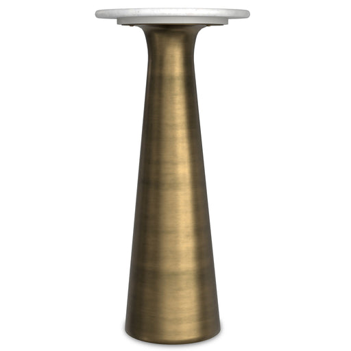Nicollette - Side Table - Antique Brass - R&R Furniture Gallery (Fountain Valley, CA)