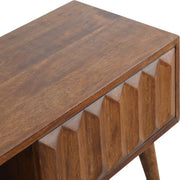 Prism Sliding Media Unit - Chestnut - R&R Furniture Gallery (Fountain Valley, CA)