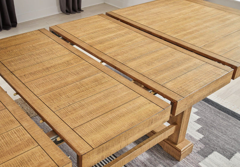Havonplane - Rectangular Dining Room Counter Extension Table - Brown - R&R Furniture Gallery (Fountain Valley, CA)