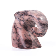 Marble Elephant Statue - Pink Green - R&R Furniture Gallery (Fountain Valley, CA)