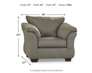 Darcy - Arm Chair - R&R Furniture Gallery (Fountain Valley, CA)