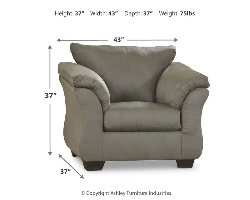 Darcy - Arm Chair - R&R Furniture Gallery (Fountain Valley, CA)
