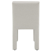 Hettie - Side Chair (Set of 2) - Beige Boucle - R&R Furniture Gallery (Fountain Valley, CA)