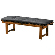 Lucia - Bench - Black - R&R Furniture Gallery (Fountain Valley, CA)