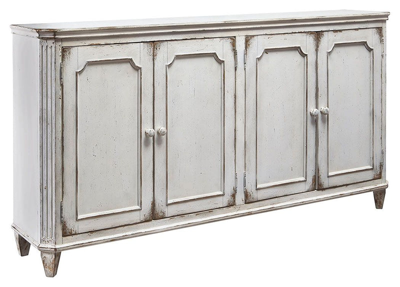 Mirimyn - Accent Cabinet - Antique White - R&R Furniture Gallery (Fountain Valley, CA)