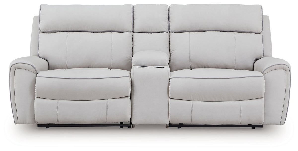 Social Pointe - Reclining Sectional - R&R Furniture Gallery (Fountain Valley, CA)