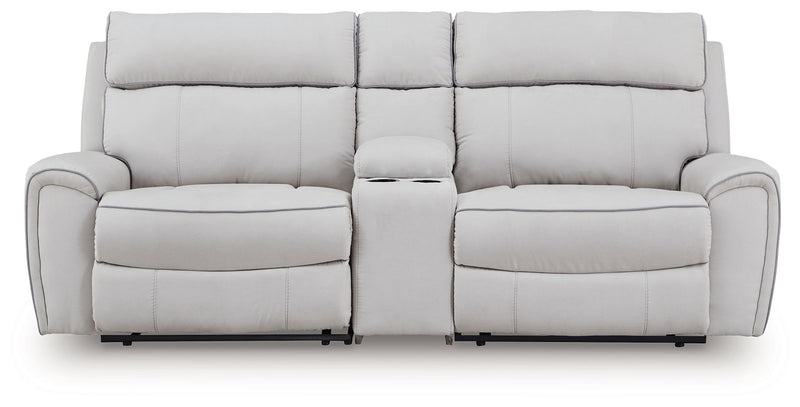 Social Pointe - Reclining Sectional - R&R Furniture Gallery (Fountain Valley, CA)
