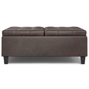 Harrison - Large Coffee Table Storage Ottoman - R&R Furniture Gallery (Fountain Valley, CA)