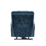 Refined Comfort dual Okin motor lift recliner chair for elderly, with heat massage, infinite lay flat position and ergonomic design.