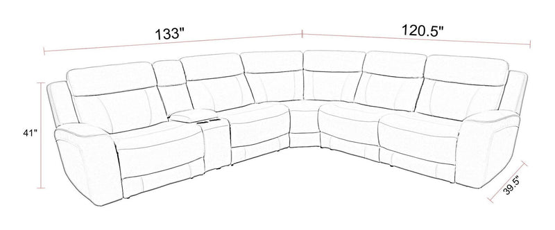 Calgary - Sectional - R&R Furniture Gallery (Fountain Valley, CA)