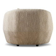 Belinda - Modern Beige Fabric Accent Chair — view 3