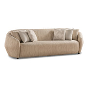Belinda - Modern Beige Fabric 4-Seat Sofa